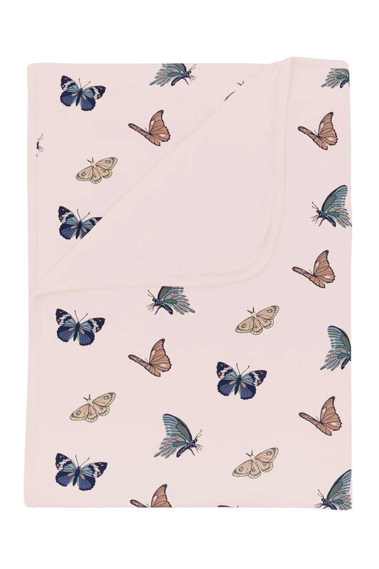 Toddler Blanket in Blush Butterfly 1.0