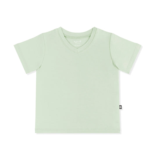 Toddler V-Neck Tee in Basil