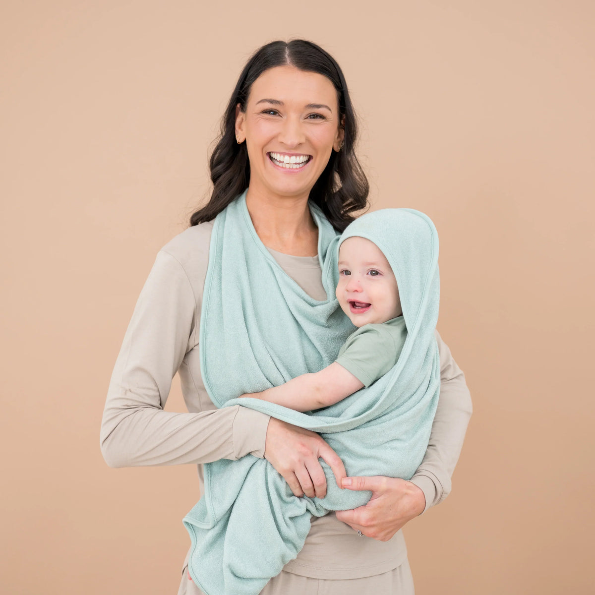 Terry Apron Towel in Sage